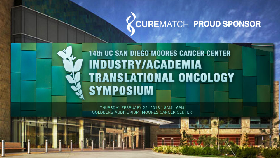 CureMatch Sponsors 14th Moores Cancer Center Industry/Academia Translational Oncology Symposium