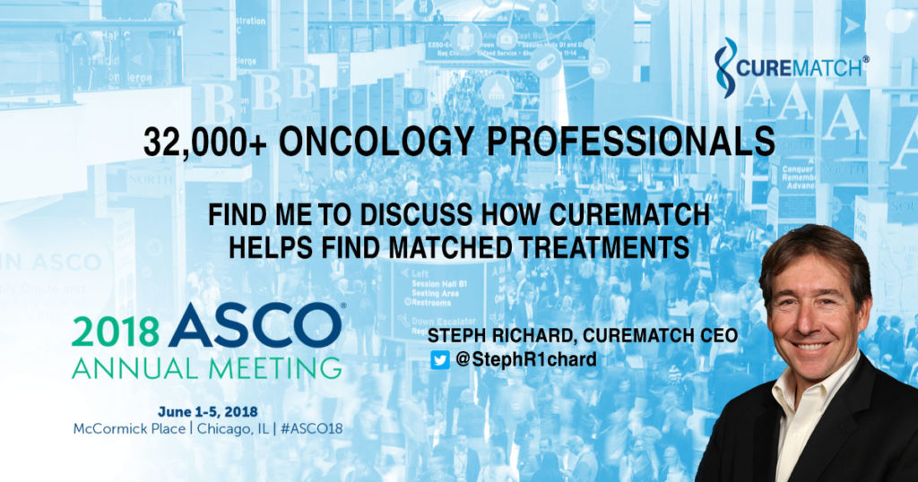 CureMatch at ASCO18 To Discuss Benefits of Precision Medicine