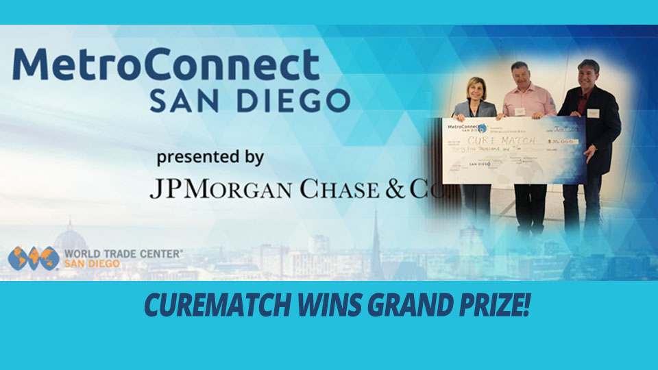 CureMatch Wins MetroConnect PitchFest $35,000 Grand Prize