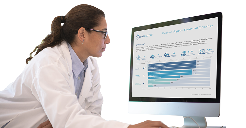 Significance of Scores Generated by a Cancer Therapy Matching Engine for Patient Outcomes