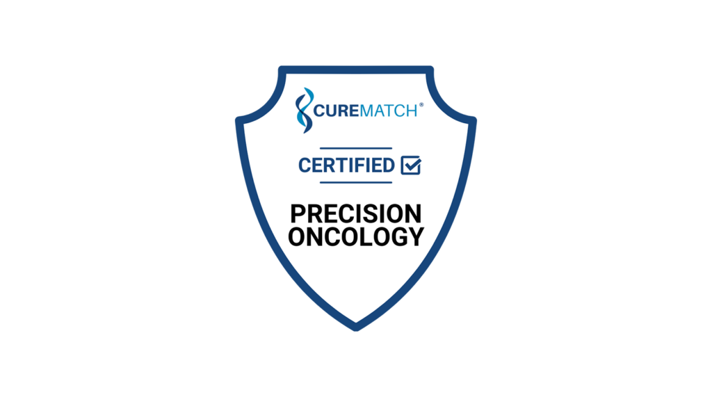 Launch of CureMatch Certified Precision Oncology Recognition Award